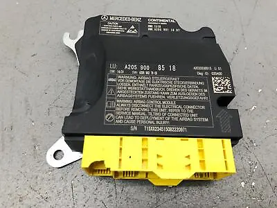 2015-2016 Mercedes C63 Center Console Air Srs Bag Module *needs Reset 2059008518 • $59.04