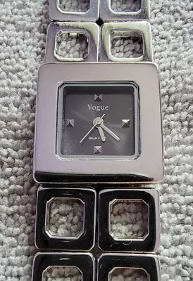 Womens Vogue Stainless Steel Water Resistant Watch. • $29