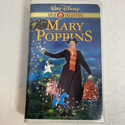 Mary Poppins (VHS 2000 Gold Collection Edition) • $6