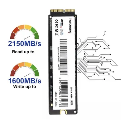 1TB SSD Hard Drive Four Apple Macbooks 0ne Terabyte Fast SSD Drive￼￼￼ 12+16 • $59.25