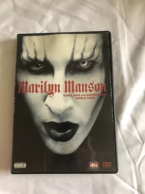 Marilyn Manson - Guns God And Government (DVD 2002) • $6.99