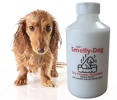 £9.95 • Buy Dog Deodorant, Smelly Dog Odour Remover Dry Shampoo Baby Powder Fragrance 400g