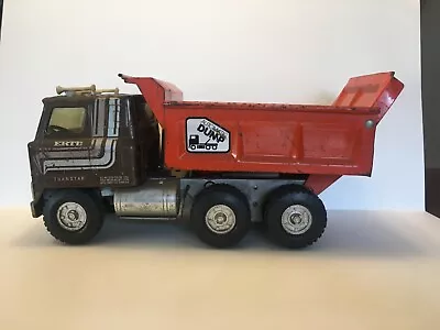 Vintage Original ERTL Transtar Automatic Dump Truck - Pressed Metal • $23