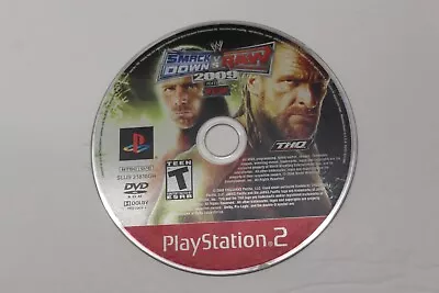 WWE SmackDown Vs. Raw 2009 Featuring ECW (PS2 2008) Disk Only • $9.99