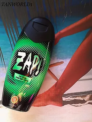 £8.99 • Buy Sale Power Tan Zap Apple Natural Uva Sun Bed Tanning Accelerator Lotion Cream 