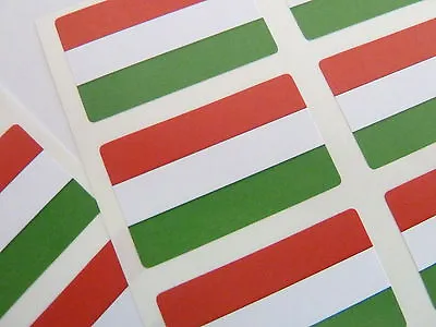 Mini Sticker Pack Self-Adhesive Hungary Flag Labels FR141 • $5.07