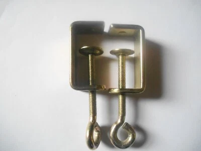 £9.99 • Buy 2 X Brother Knitting Machine Table Clamps Exact Fit For All Brother Machines
