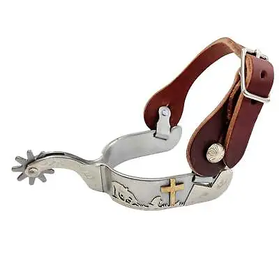 AJ Tack Sweet Iron Praying Cowboys Spurs Package - Mens • $74.99