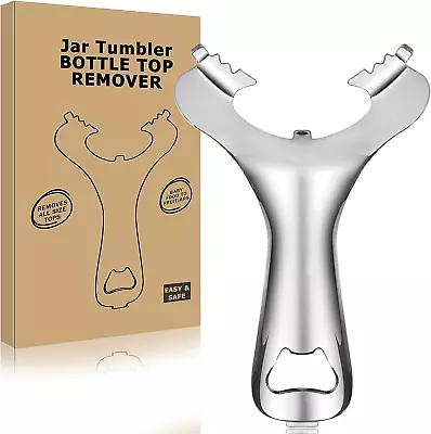 Mason Jar Opener No Lid Dents Or Damage Multi-Purpose Easy Twist Manual Handheld • $18.74