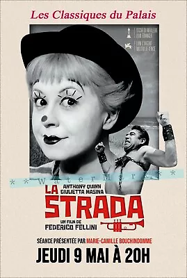 La Strada 1956 Federico Fellini Classic Film Vintage Poster Print Retro Art (c • $26.89