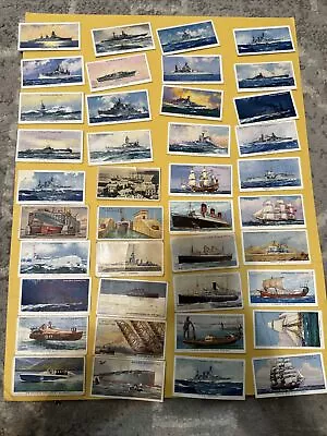 10 X Military/flag/emblem Cigarette/tobacco Cards Random Lot 1920’s-30’s • £8.54