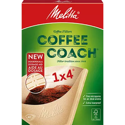 Melitta® Coffee Coach Filter Papers    - Size 4 1X4 • £2.99