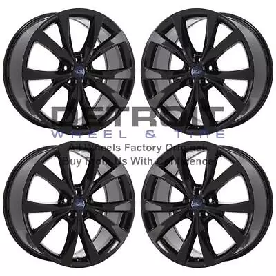 21  Ford Edge Gloss Black Exchange Wheels Rims Factory Oem 10048 2015-2019 • $715.50