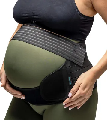 BABYGO® Pregnancy Support Belt - Size M Black • £14.99