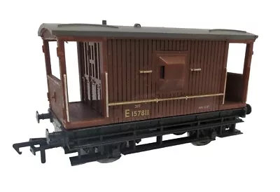 Bachmann OO Gauge 33-804 20 Ton Brake Van BR Brown E157811 Rolling Stock • £17.50