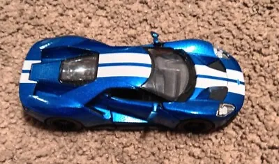 Kinsmart 2017 Ford GT W Stripes 1:38 Scale 5  Diecast Model Car- BLUE • $6.99