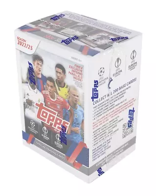 2022-23 Topps UEFA Club Competitions Soccer Factory Sealed Blaster Box • $24.88