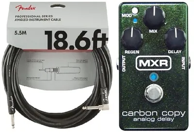 MXR Carbon Copy Analog Delay Guitar Effects Pedal M169 ( FENDER 18FT ) M-169 • $149.99