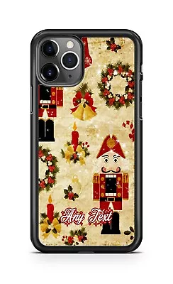 Christmas Wreath Nutcracker Holiday Phone Case Cover For IPhone Samsung Google • $15.98