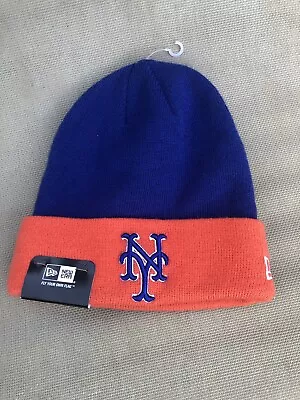 New Era New York Mets Beanie Cap Knit Hat Baseball Official MLB • $18.75