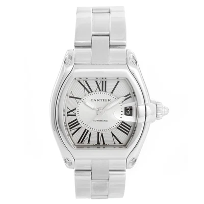 $2950 • Buy Cartier Automatic Stainless Steel Roadster Men's Watch W62025V3 Item# 62709