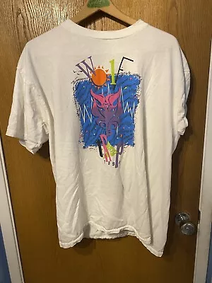 Vintage T Shirt Graphic XL 1994 Single Stitch USA Made Wolf Trap EUC 90s • $40