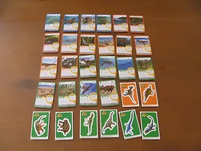 Woolworths Ancient Animals Cards & Stickers 22 Cards & 8 Stickers No Duplicates • $3.99