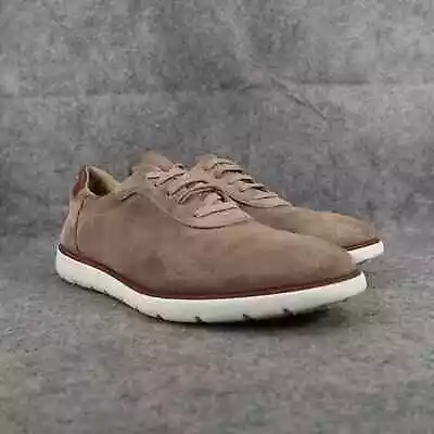 Zara Shoes Men 43 Casual Oxford Sneaker Suede Brown Comfort Professional Classic • $38.97