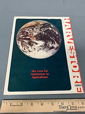 Harvestore Farmer Magazine Brochure Spring 1975 A.O. Smith Volume 14 #1 SILO • $96