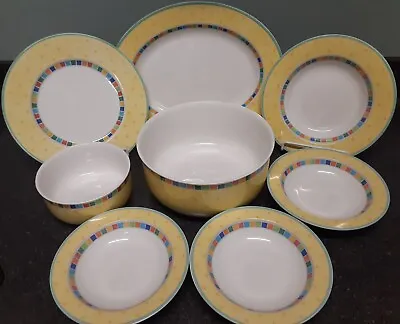 VILLEROY & BOCH TWIST ALEA LIMONE Lot Of 8 Items NICE! • $115