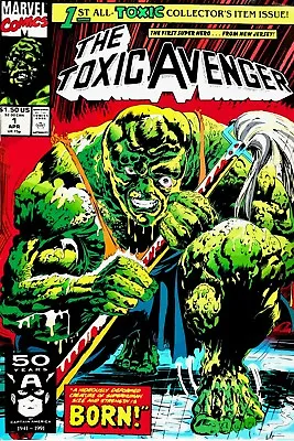 $20 • Buy The Toxic Avenger Comic Book Cover Poster 24X36 Inches