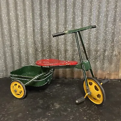 Vintage 1960’s Tin Toy Cyclops Restored Tricycle Bike • $129