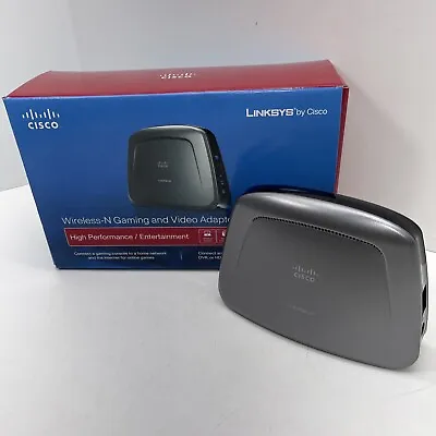 Cisco Linksys Dual-Band Wireless-N Gaming And Video Adapter WET610N • $28.99