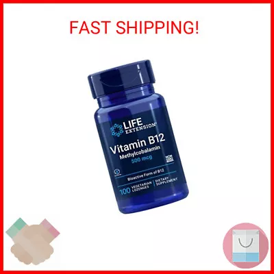 Life Extension Vitamin B12 Methylcobalamin 500mcg - 100 Count • $10.50