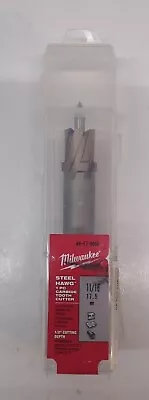 Milwaukee Tool 49-57-8068 11/16  One Piece Steel Hawg Cutter NEW • $49.99