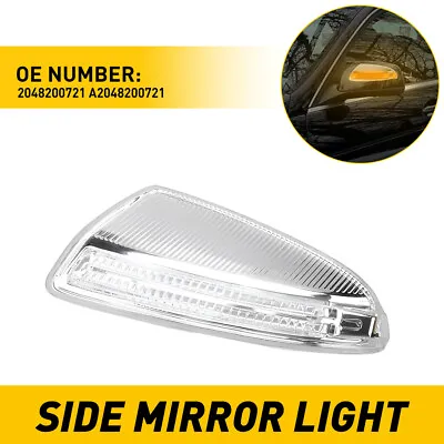 Left Door Mirror Turn Signal Light For Mercedes W204 C250 C300 C350 2048200721 • $18.99