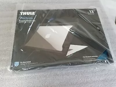 NEW Genuine Thule Vectros Protective Bumper Case 15  MacBook Air BLACK/BLUE • $10