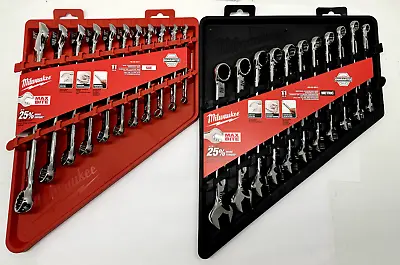 Milwaukee SAE And Metric Combination Wrench Mechanics Tool Sets (22-Piece) NEW! • $149.99