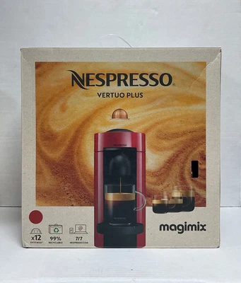 £1 • Buy Nespresso Magimix Vertuo Red Capsule Pod Coffee Espresso Machine ☕Ex Display☕