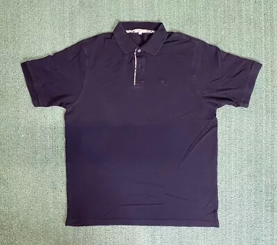 Burberry London Polo Shirt Black Size XL • $38