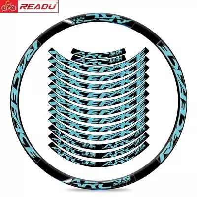 Sticker For Wheel Mountain Bike Rim RACEFACE ARC35 Set Decal 27.5 29 MTB Bicycle • $19.37