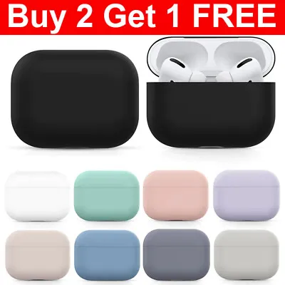 $4.50 • Buy Apple Airpods Pro Shockproof Silicone Clear Cute Case Cover Wireless Charging