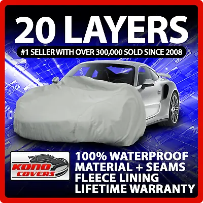 $53.95 • Buy 20 Layer Car Cover Fleece Lining Waterproof Soft Breathable Indoor Outdoor 17313