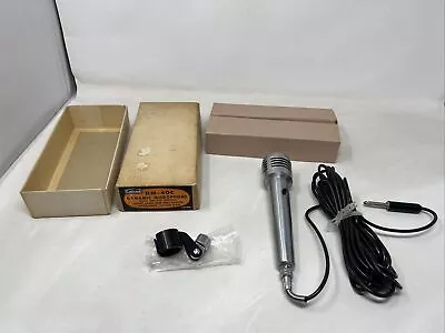 VINTAGE CALRAD DM-40C Dynamic Microphone With Box Japan - Tested • $50