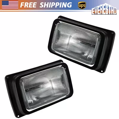 Headlights With Bulbs - LH & RH Fit For Mack RD CH SFA 1990-2006 Trucks • $161.49