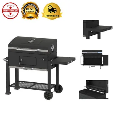 Heavy Duty 32” BBQ Charcoal Grill Barbecue Outdoor Pit Patio Cooker Brand New • $137