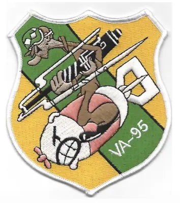 $28.99 • Buy 5  Navy Va-95 Attack Squadron Embroidered Patch
