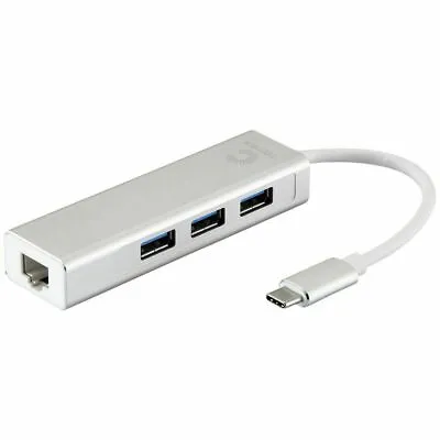 $38 • Buy Comsol USB C To Gigabit Ethernet 3 Port USB Hub - CH03GB