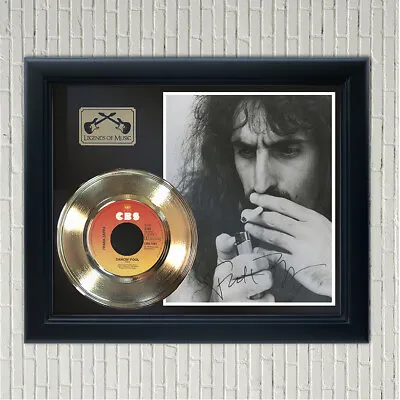 Frank Zappa  Dancin Fool  Framed Reproduction Signed Record Display • $129.95