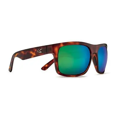 Kaenon Burnet XL Sunglasses Matte Tortoise Gun Ultra Coastal Green • $175